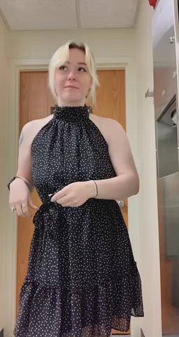 oral sex Titty Drop Work Porn GIF