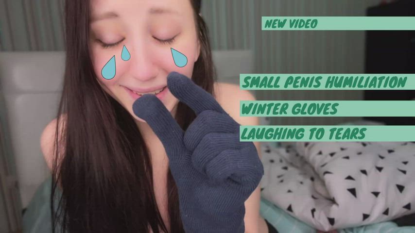 Femdom Fetish Findom Funny Porn Humiliation Laughing Little penis Reaction r/sph Porn GIF