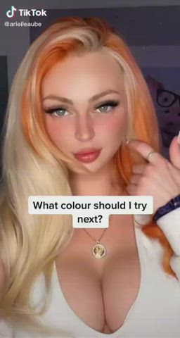 Ahegao Cleavage DontSlutShame Seduction TikTok Tongue Fetish Porn GIF