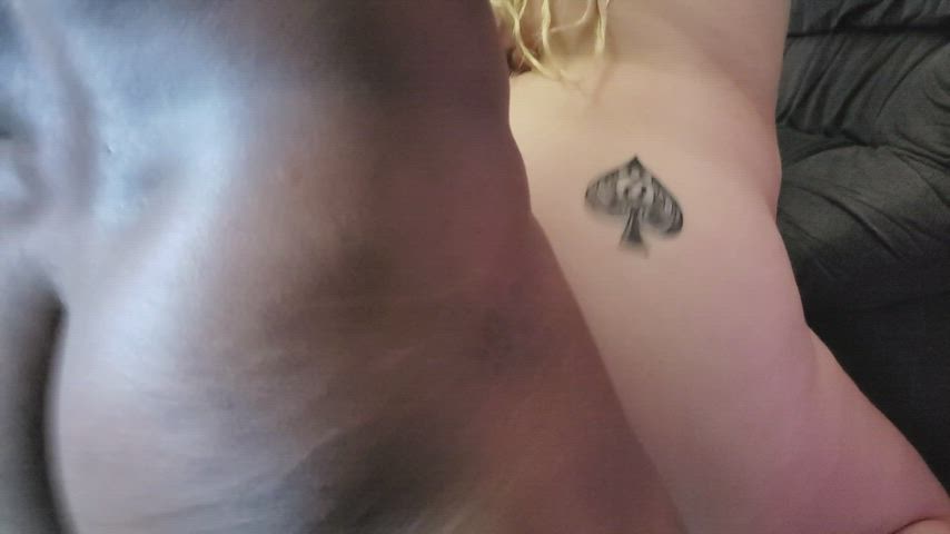 Anal Anal Creampie Anal Play BBC blondy Interracial Jiggling Pawg Tattoo Porn GIF