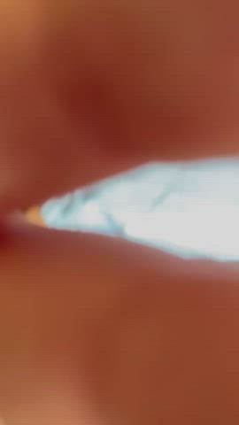 Cheating Cuckold spunk Edging Hotwife sucking tits Porn GIF