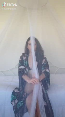 20 Years mature Bikini College Iranian Persian TikTok melons Porn GIF