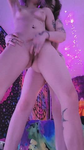 Clit Rubbing Female POV Femdom Fingering Hardcore Mutual Masturbation NSFW vagina Rubbing Porn GIF