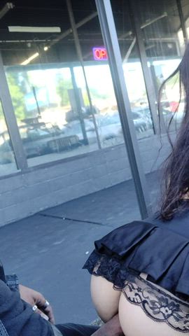 BBC Caught Freeuse Interracial Public Slave Porn GIF