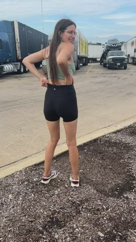 Amateur Anal Play ass Plug Exhibitionism Exhibitionist Fansly MILF Outdoor Public Porn GIF