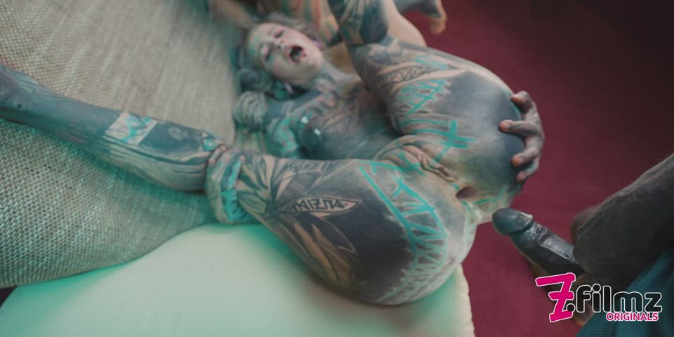enormous cock bj FFMM Hardcore orgy Sex Tattoo anuskatz anuskatzz Porn GIF
