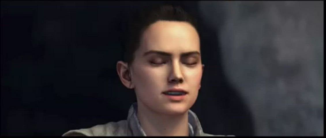 bj Celebrity sperm In Mouth Cumshot Daisy Ridley Face Fuck Fake Throat Fuck ThroatPie Porn GIF