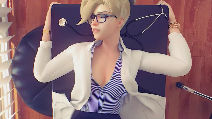 3D Animation Anime Cumshot Hentai Missionary cumming Overwatch Rule34 Porn GIF