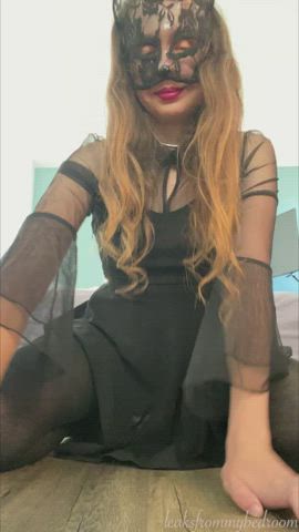 Amateur Bad Dragon Dress enormous Dildo Monster schlong Riding Size Difference Solo Tease Porn GIF