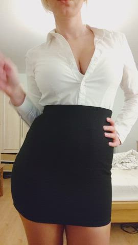 monstrous breasts Teacher Titty Drop Porn GIF