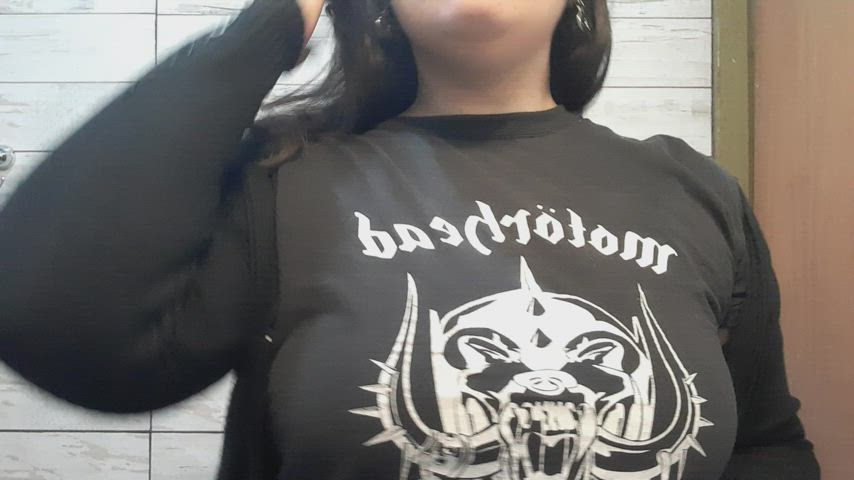 Exhibitionist Nipple boobies Porn GIF