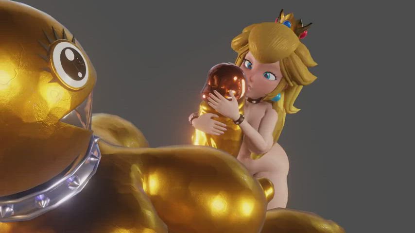 3D Animation huge penis Bukkake cum Cumshot Hentai Monster bitch girlfriend woman Rule34 Porn GIF