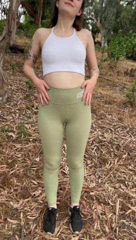 Amateur ass Brunette College OnlyFans Public twat young boobs Porn GIF