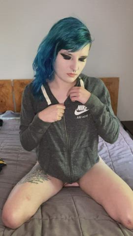 Alt sexy petite Small Nipples Small boobs Strip Thong Porn GIF