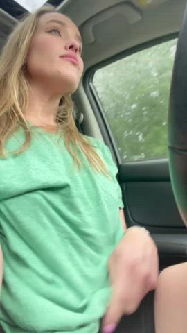 gigantic breasts melons Car Exhibitionism Exhibitionist Flashing Natural melons Public melons Porn GIF