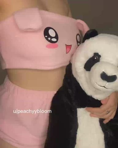 19 Years old Amateur large Nipples boobs pretty OnlyFans teen Titty Drop Porn GIF