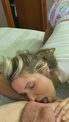 booty ass Eating Cheating MILF Mirror Mom Rimjob Rimming Step-Mom Porn GIF