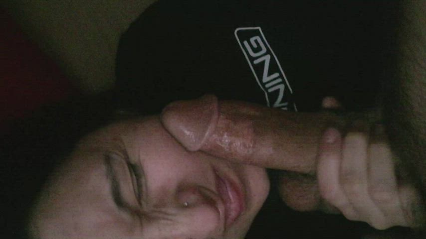 Amateur big schlong oral sex sperm jizz In Mouth Cumshot Homemade Porn GIF