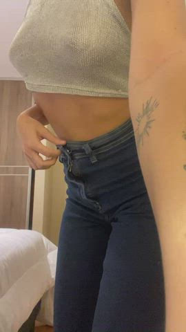 Amateur Barely Legal booty Fitness Party petite Tattoo teen Thong Porn GIF