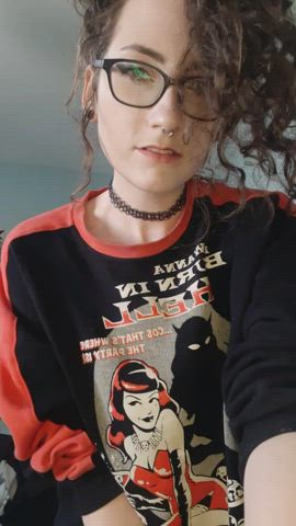 behind enormous melons oral sex boobies Curly Hair Pale TikTok Titty Drop Porn GIF