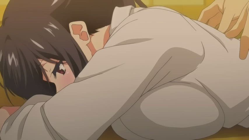 Armpits large melons Blindfolded Groping Hentai Massage Tit Fuck Tit Worship Titty Fuck Porn GIF