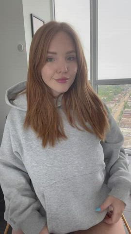 Amateur massive titties boobs Busty ginger head Titty Drop Porn GIF