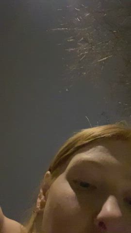 Car Sex Caught Homemade Outdoor Public redhead thin teen tits Porn GIF