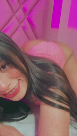 humongous booty Brunette Camgirl Curvy Doggystyle hispanic thin Seduction young Porn GIF