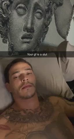 Bull Cheating Cuckold girlfriend Porn GIF