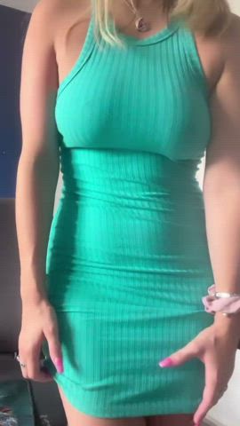 huge tits titties Busty Dress OnlyFans vagina tits Titty Drop Porn GIF