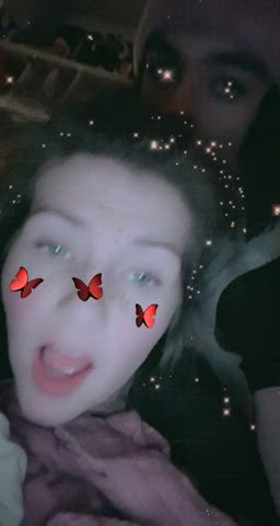 Australian couple cute MILF Moaning OnlyFans Pronebone Real lovers Sex Porn GIF