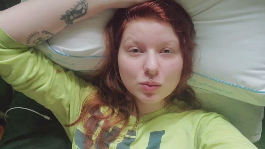 Alt Hourglass MILF OnlyFans Panties ginger head Small breasts Tease Thong Porn GIF