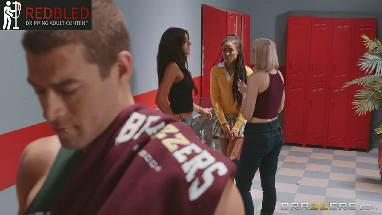 ebony Interracial Kira Noir Porn GIF