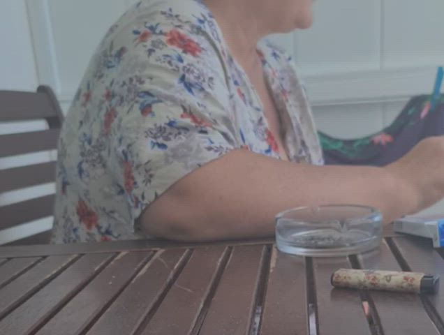 BBW enormous titties GILF granny mature Teasing Porn GIF