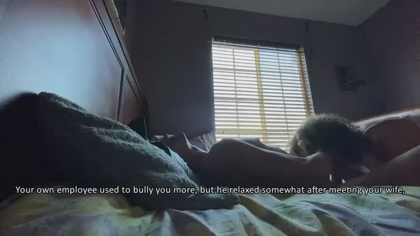 oral sex Bull Caption Cheating Cuckold spunk In Mouth Face Fuck Humiliation ex-wife Porn GIF