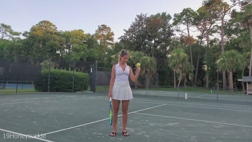 19honeysuckle Amateur big booty College girlfriend Outdoor Public teen TikTok Upskirt Porn GIF