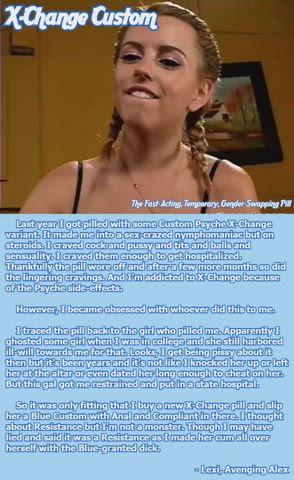 Anal Bondage CFNM Femdom Lexi Belle Pain Pegging Strap On XChange Porn GIF