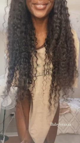 huge boobies ebony huge tits NSFW Natural melons OnlyFans Porn GIF