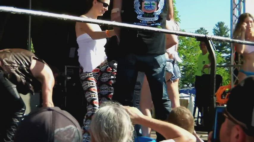 titties Exhibitionism Exhibitionist Exposed Flashing Public Porn GIF