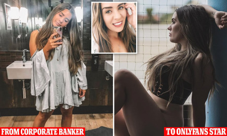 Onlyfans Lucy Banks Swap Corporate Banking Job For A Lucrative Career Selling Racy Content Daily Mail Online