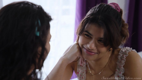 Autumn Falls Friendly Lesbian Seduction Haze